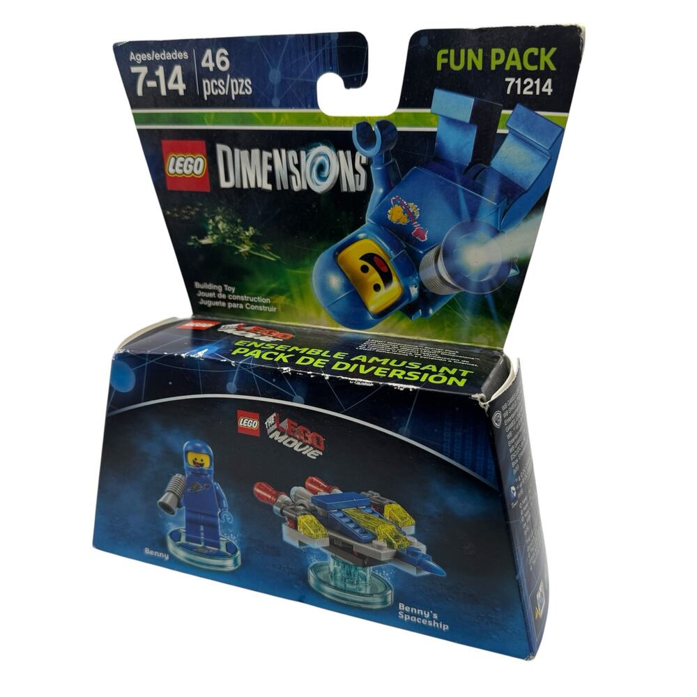 LEGO Dimensions Fun Pack 71214 Benny The LEGO Movie Spaceship 46 Pcs NIB